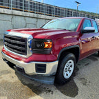 2014-2019 GMC Sierra 1500/2500HD/3500HD Projector Headlights w/ Amber Reflectors (Matte Black Housing/Clear Lens)