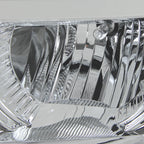 2014-2015 Chevrolet Silverado 1500 Projector Headlights w/ LED Light Strip (Chrome Housing/Clear Lens)
