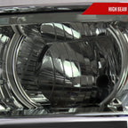 2014-2015 Chevrolet Silverado 1500 Projector Headlights w/ Chrome Trim (Chrome Housing/Light Smoked Lens)