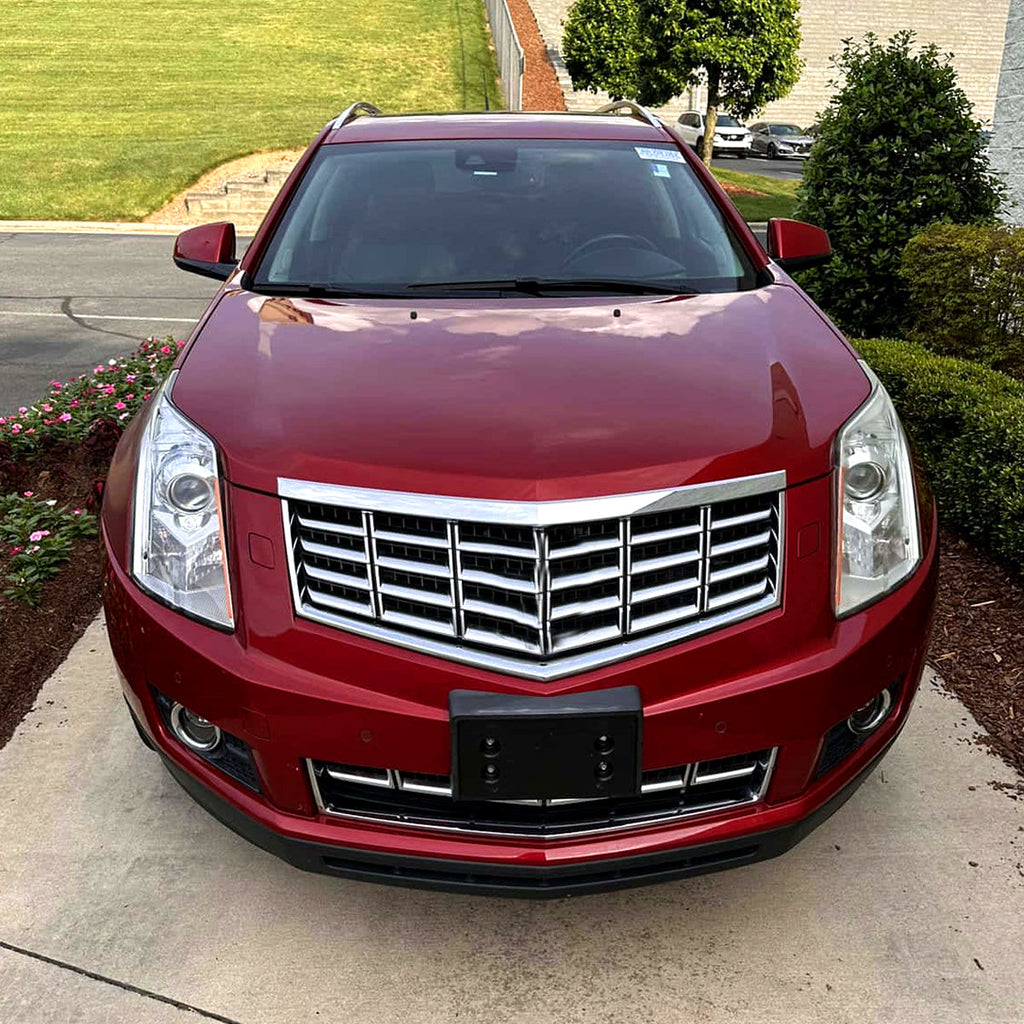 2010-2016 Cadillac SRX Projector Headlights (Chrome Housing/Clear Lens)
