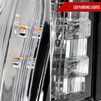 2010-2016 Cadillac SRX Projector Headlights (Chrome Housing/Clear Lens)