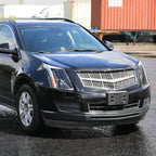 2010-2016 Cadillac SRX Projector Headlights w/ Switchback Sequential Turn Signal LED Bar (Matte Black Housing/Clear Lens)
