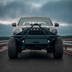 2005-2011 Toyota Tacoma Retro Style Projector Headlights (Matte Black Housing/Clear Lens)