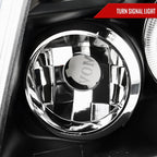 2005-2011 Toyota Tacoma Dual Halo Projector Headlights (Matte Black Housing/Clear Lens)