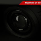 2005-2011 Toyota Tacoma LED Bar Projector Headlights (Chrome Housing/Smoked Lens)