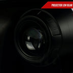 2005-2011 Toyota Tacoma LED Bar Projector Headlights w/ Sequential Turn Signal Lights (Matte Black Housing/Smoked Lens)
