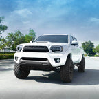 2012-2015 Toyota Tacoma LED C-Bar Projector Headlights (Jet Black Housing/Clear Lens)