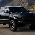 2012-2015 Toyota Tacoma LED C-Bar Projector Headlights w/ LED Parking Light (Chrome Housing/Smoked Lens)