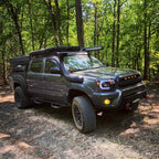 2012-2015 Toyota Tacoma LED C-Bar Projector Headlights (Glossy Black Housing/Smoked Lens)