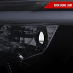 2012-2015 Toyota Tacoma LED C-Bar Projector Headlights (Glossy Black Housing/Smoked Lens)