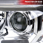 2016-2023 Toyota Tacoma Chrome Housing Clear Lens Projector Headlight - Driver Side Only