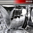 2016-2023 Toyota Tacoma Chrome Housing Clear Lens Projector Headlight - Driver Side Only