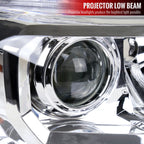 2016-2023 Toyota Tacoma Chrome Housing Clear Lens Projector Headlight - Passenger Side Only
