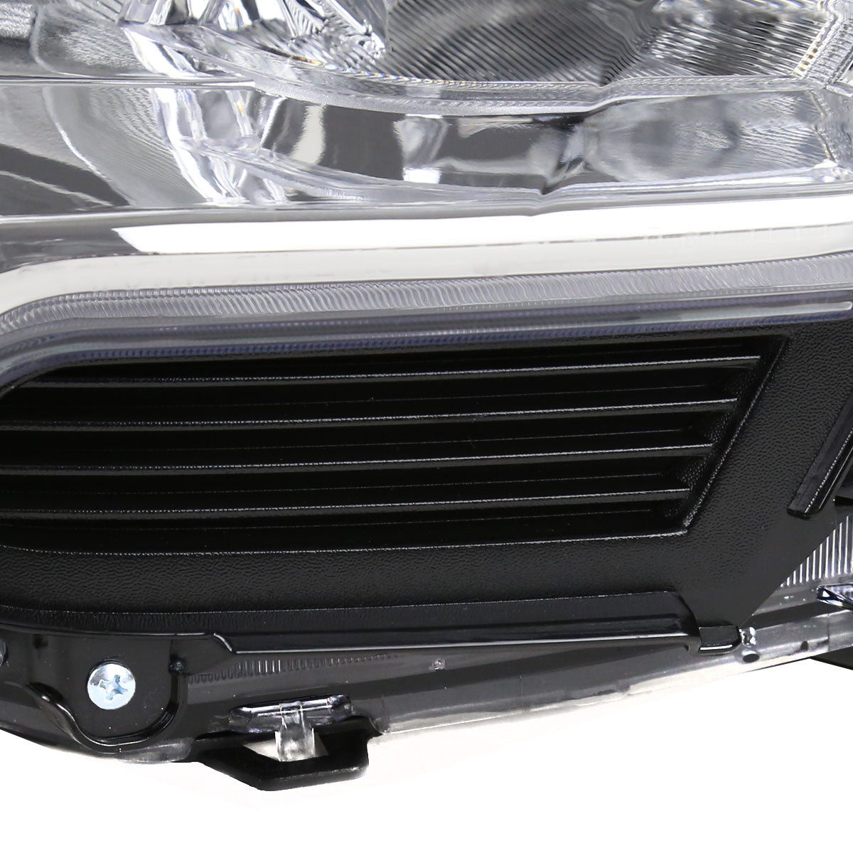 2016-2023 Toyota Tacoma Chrome Housing Clear Lens Projector Headlight - Passenger Side Only