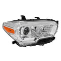2016-2023 Toyota Tacoma Chrome Housing Clear Lens Projector Headlight - Passenger Side Only