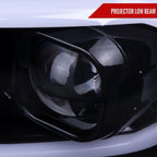 2016-2023 Toyota Tacoma Switchback LED C-Bar Projector Headlights (Glossy Black Housing/Smoked Lens)