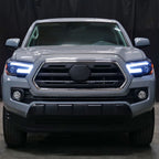 2016-2023 Toyota Tacoma Switchback Sequential LED Bar Projector Headlights (Matte Black Housing/Clear Lens)