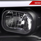 2016-2023 Toyota Tacoma Switchback LED C-Bar Projector Headlights (Matte Black Housing/Clear Lens)