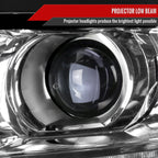 2015-2020 Chevrolet Tahoe Suburban/ 2016-2019 Suburban 3500HD Projector Headlights w/ LED Light Strip (Chrome Housing/Clear Lens)