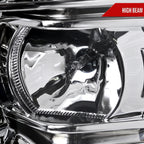 2015-2020 Chevrolet Tahoe Suburban/ 2016-2019 Suburban 3500HD LED C-Bar Projector Headlights w/ LED Turn Signal Lights (Chrome Housing/Clear Lens)