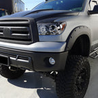 2007-2013 Toyota Tundra/ 2008-2017 Sequoia Single Halo Projector Headlights (Chrome Housing/Clear Lens)