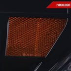 2007-2013 Toyota Tundra/ 2008-2017 Sequoia LED C-Bar Projector Headlights (Glossy Black Housing/Smoked Lens)
