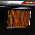 2014-2021 Toyota Tundra LED C-Bar Projector Headlights w/ LED Turn Signal Lights  (Glossy Black Housing/Clear Lens)
