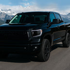 2014-2021 Toyota Tundra LED Projector Headlights (Matte Black Housing/Clear Lens)