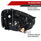 2004-2005 Subaru Impreza WRX/STI Outback Dual Halo Projector Headlights (Chrome Housing/Clear Lens)
