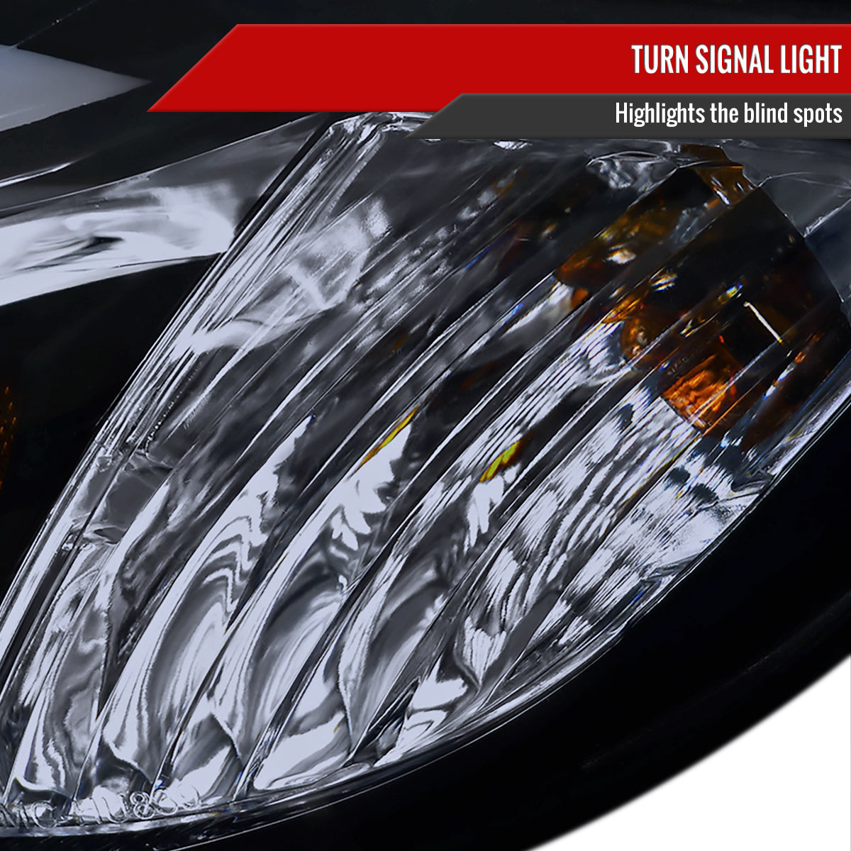 2008-2014 Subaru Impreza WRX / 2008-2011 Outback Sport LED Bar Projector Headlights (Glossy Black Housing/Smoked Lens)