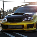 2008-2014 Subaru Impreza WRX / 2008-2011 Outback Sport LED Bar Projector Headlights (Matte Black Housing/Clear Lens)