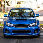 2008-2014 Subaru Impreza WRX / 2008-2011 Outback Sport LED Bar Projector Headlights (Matte Black Housing/Clear Lens)