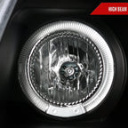 2005-2015 Nissan Xterra Dual Halo Projector Headlights (Matte Black Housing/Clear Lens)