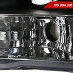 2005-2015 Nissan Xterra Dual Halo Projector Headlights (Matte Black Housing/Clear Lens)