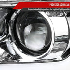 2015-2020 GMC Yukon/Yukon XL LED U-Bar Projector Headlights (Chrome Housing/Clear Lens)