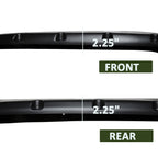 1999-2007 Chevrolet Silverado/ 1999-2006 GMC Sierra Matte Black Rivet Style Fender Flares