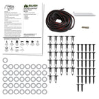 1999-2007 Chevrolet Silverado/ 1999-2006 GMC Sierra Matte Black Rivet Style Fender Flares