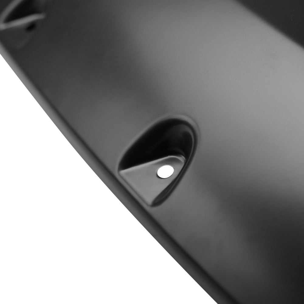 2007-2013 Chevrolet Silverado 1500 69" Short Bed Fleetside Matte Black Rivet Style Fender Flares