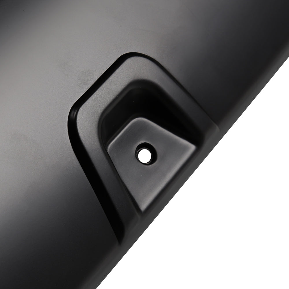 2014-2018 Chevrolet Silverado 2500HD/3500HD Matte Black Rivet Style Fender Flares