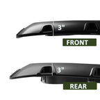 2014-2018 Chevrolet Silverado 2500HD/3500HD Matte Black Rivet Style Fender Flares