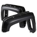 2014-2018 Chevrolet Silverado 2500HD/3500HD Matte Black Rivet Style Fender Flares