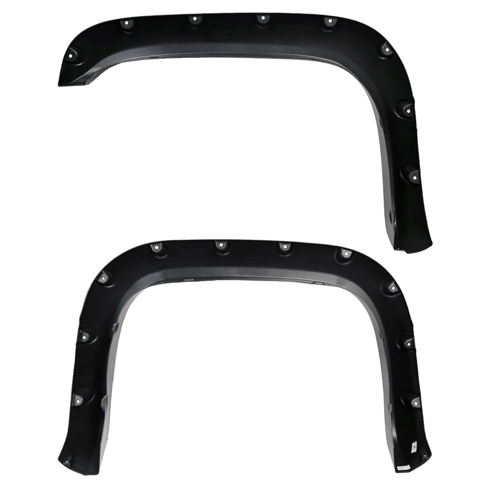 1994-2001 Dodge RAM 1500/2500/3500 Matte Black Rivet Style Fender Flares