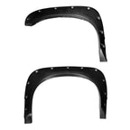 2002-2008 Dodge RAM 1500/ 2003-2009 RAM 2500 3500 Matte Black Rivet Style Fender Flares
