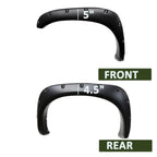 2002-2008 Dodge RAM 1500/ 2003-2009 RAM 2500 3500 Matte Black Rivet Style Fender Flares