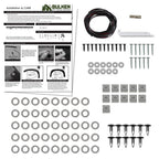 2002-2008 Dodge RAM 1500/ 2003-2009 RAM 2500 3500 Matte Black Rivet Style Fender Flares
