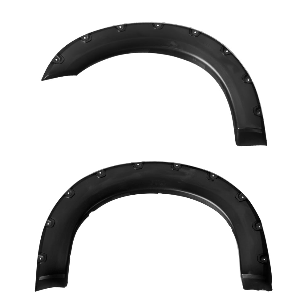 1999-2007 Ford F-250/F-350 SuperDuty Matte Black Rivet Style Fender Flares