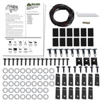 2009-2014 Ford F-150 Styleside Matte Black Rivet Style Fender Flares