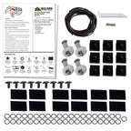 2011-2016 Ford F-250/F-350 SuperDuty Styleside Matte Black Rivet Style Fender Flares