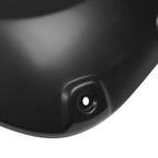 2007-2013 GMC Sierra 1500 Fleetside Matte Black Rivet Style Fender Flares
