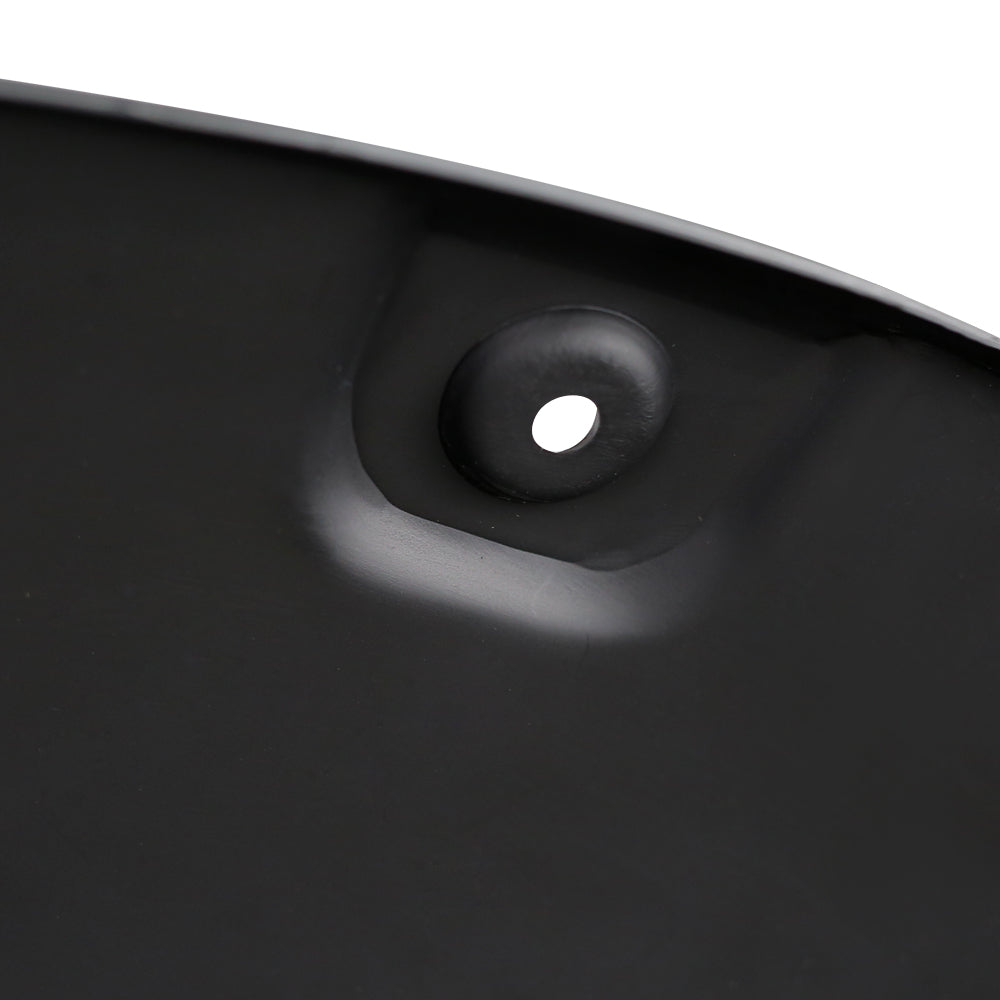 2007-2013 GMC Sierra 1500 Fleetside Matte Black Rivet Style Fender Flares